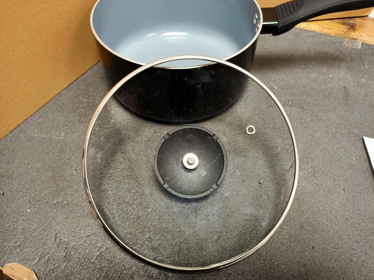Thumbnail 5 de MasterClass keramische steelpan van 20 cm voor inductie, met antiaanbaklaag