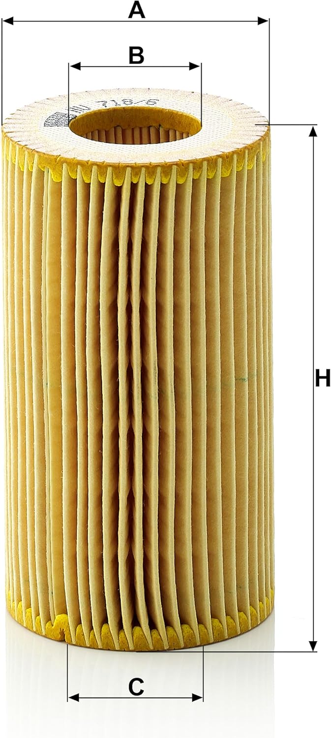 Thumbnail 1 de MANN-FILTER HU 718/6 x filtre à huile pour véhicules de tourisme et utilitaires