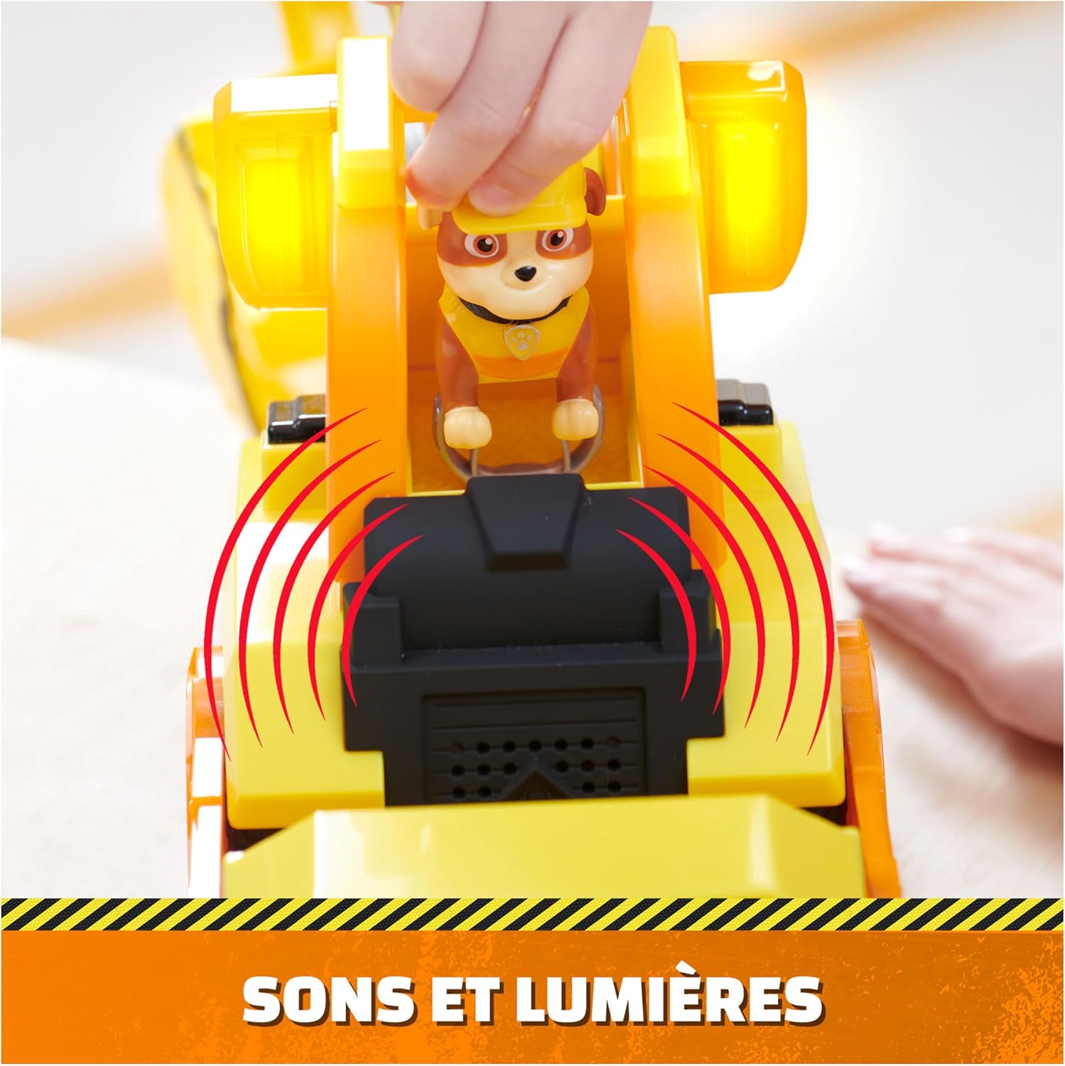 Detalle 2 de Ruben & Compagnie – Véhicule Deluxe Ruben (voiture figurine Pat Patrouille) pour enfants 3 ans et +