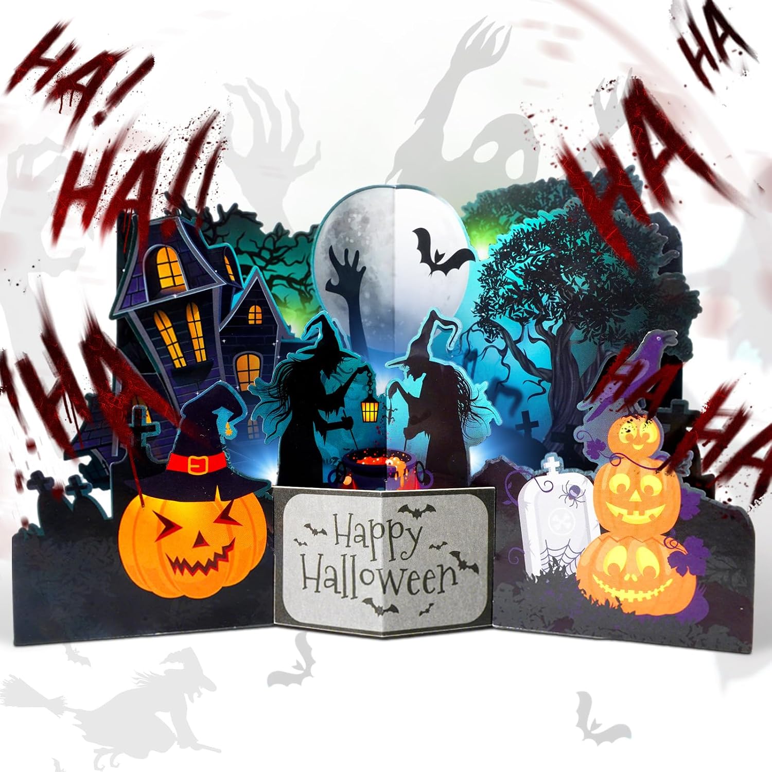 Detalle de APOTODITO Halloween Card, 3D