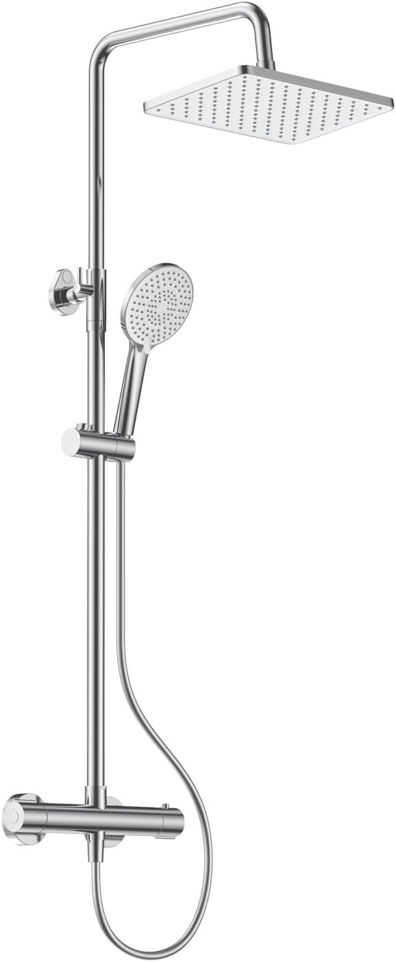 Detalle de YEAUPE PRO Sistema doccia termostatico 30x20 cm