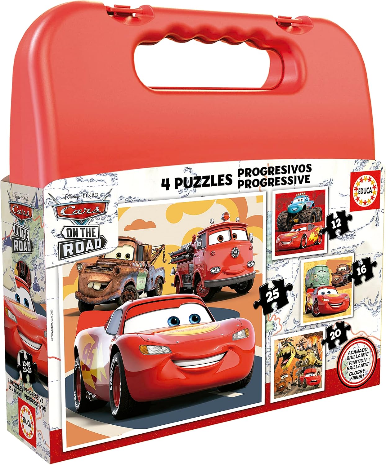 Thumbnail 6 de Educa Progressivo Bluey 4in1: puzzle progressivi da 12/16/20/25 pezzi (19830)