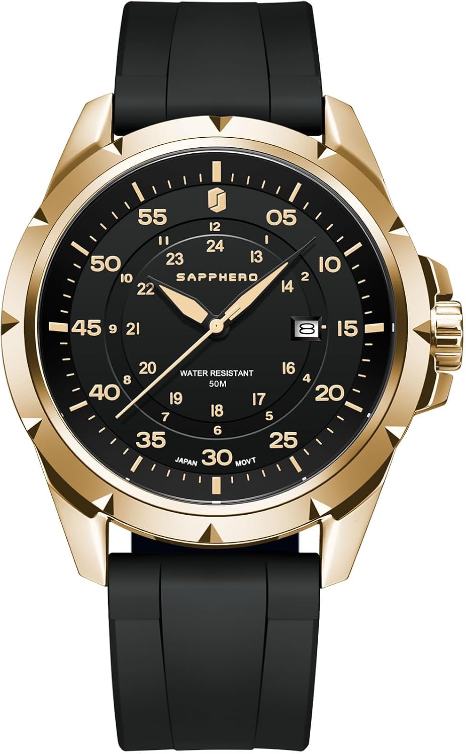 Thumbnail 6 de SAPPHERO orologio rotondo 50M