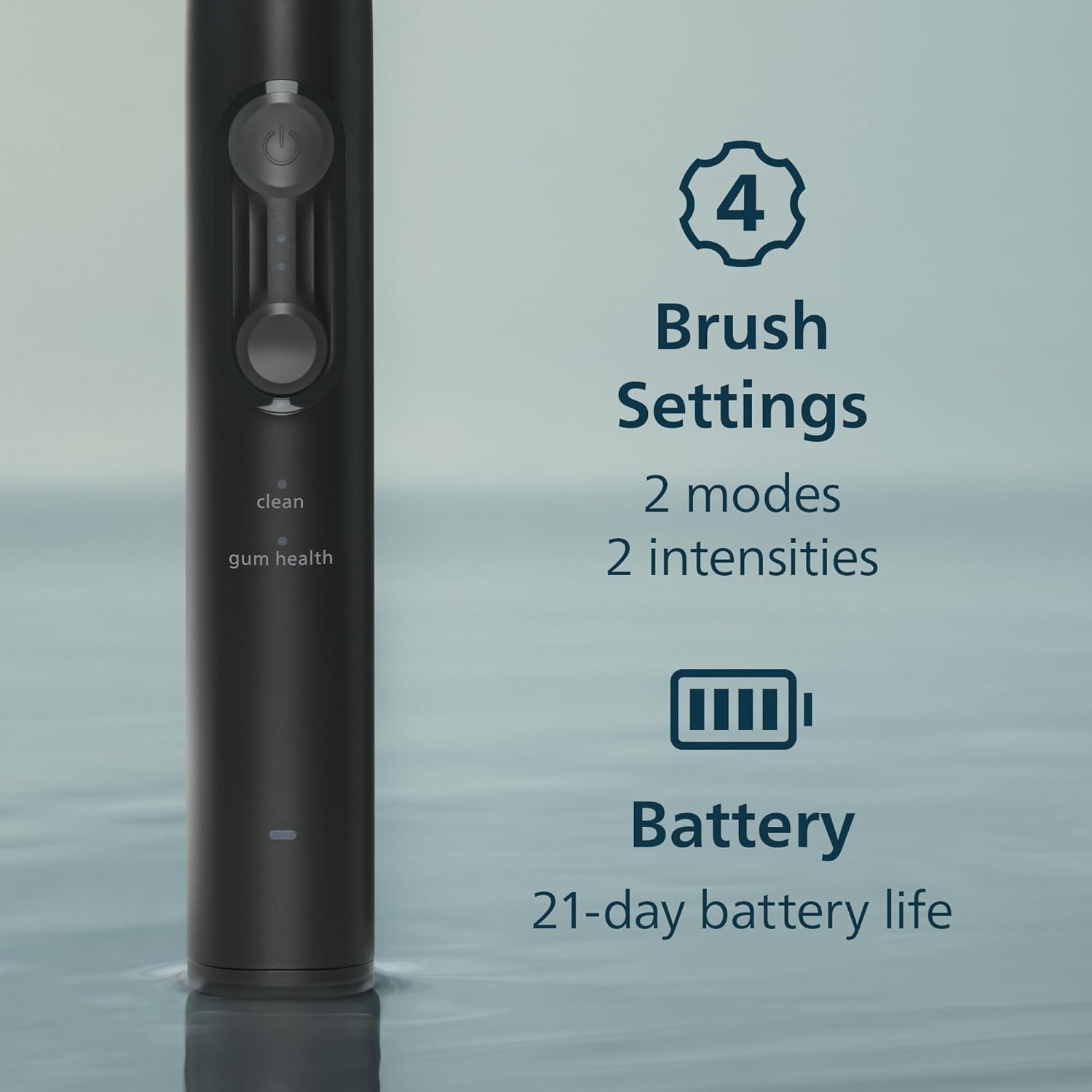 Thumbnail 4 de Philips Sonicare 4000 Series Electric Toothbrush HX4044/52