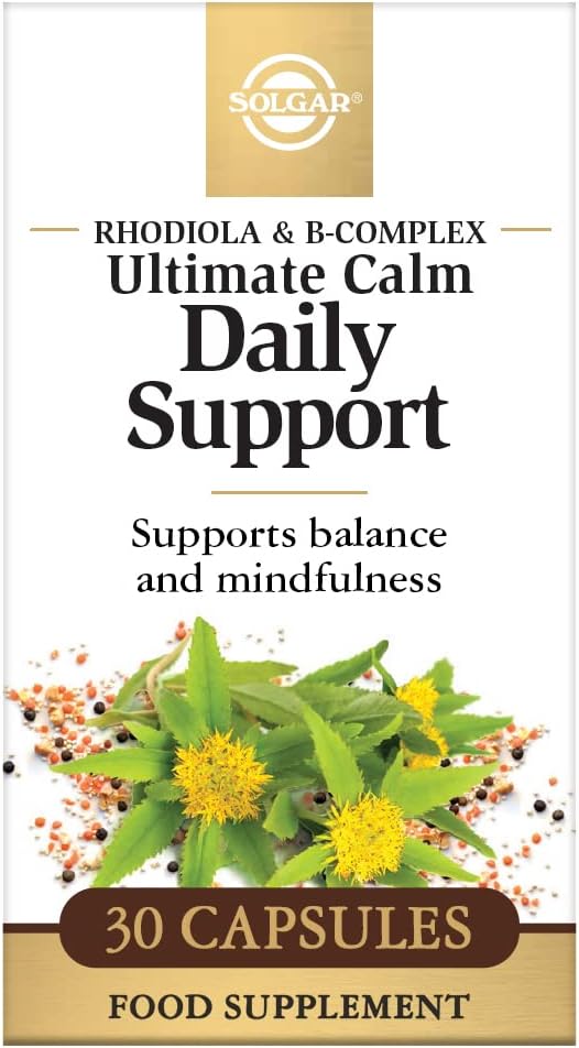 Solgar | Ultimate Calma Diaria 🌿 | Bienestar Mental y Relajación