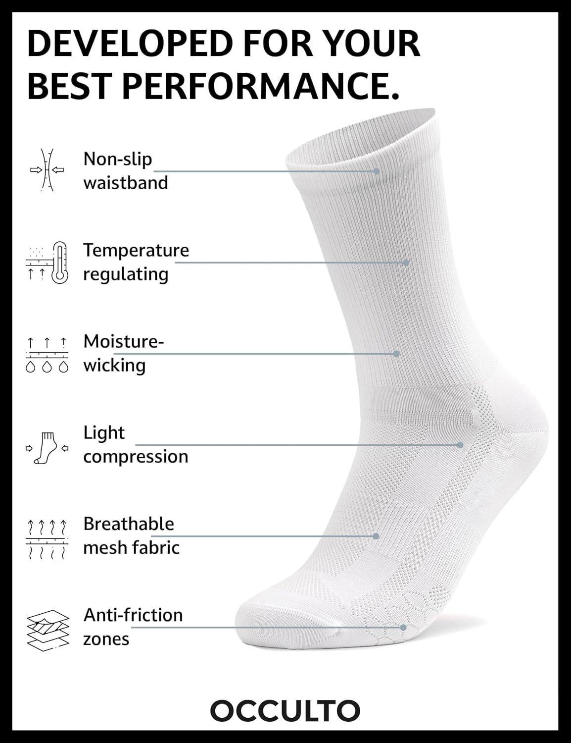 Detalle de Occulto Eddy Cycling Socks Pack of 2