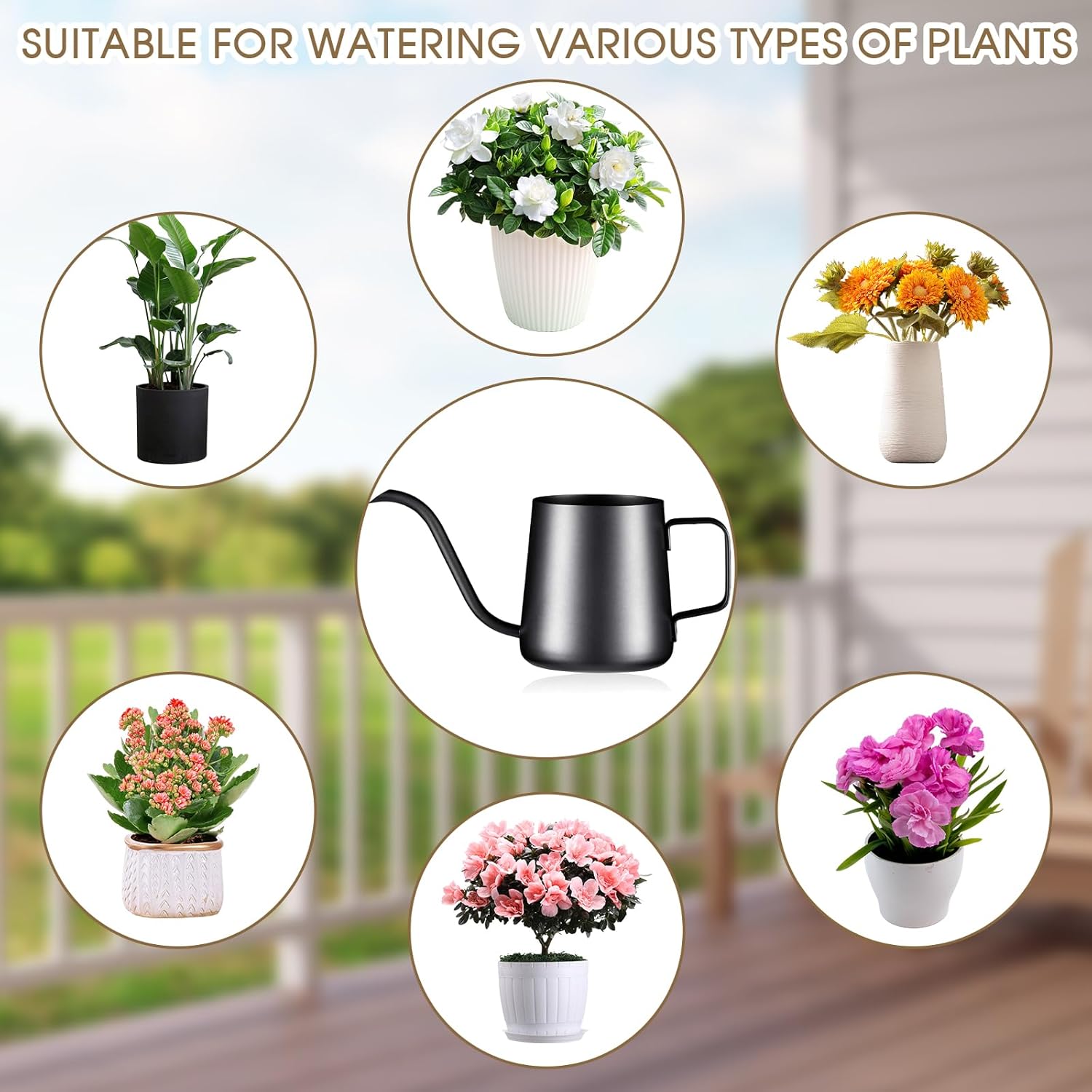 Thumbnail 4 de Houbobo watering can, 250ml stainless steel