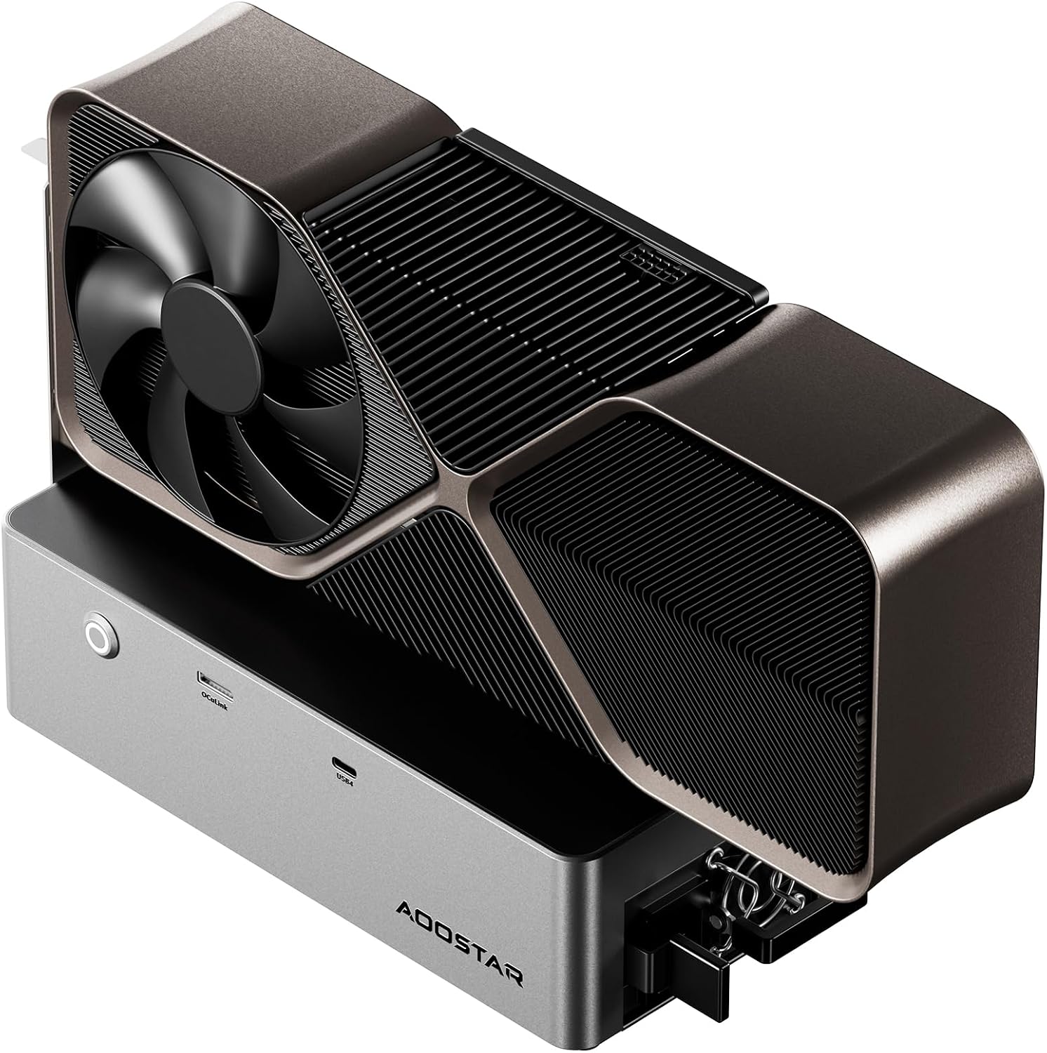 Thumbnail 1 de AOOSTAR AG02 eGPU Dockingstation mit Oculink-Anschluss – Externe GPU bis 500W, USB4.0, 800W Netzteil
