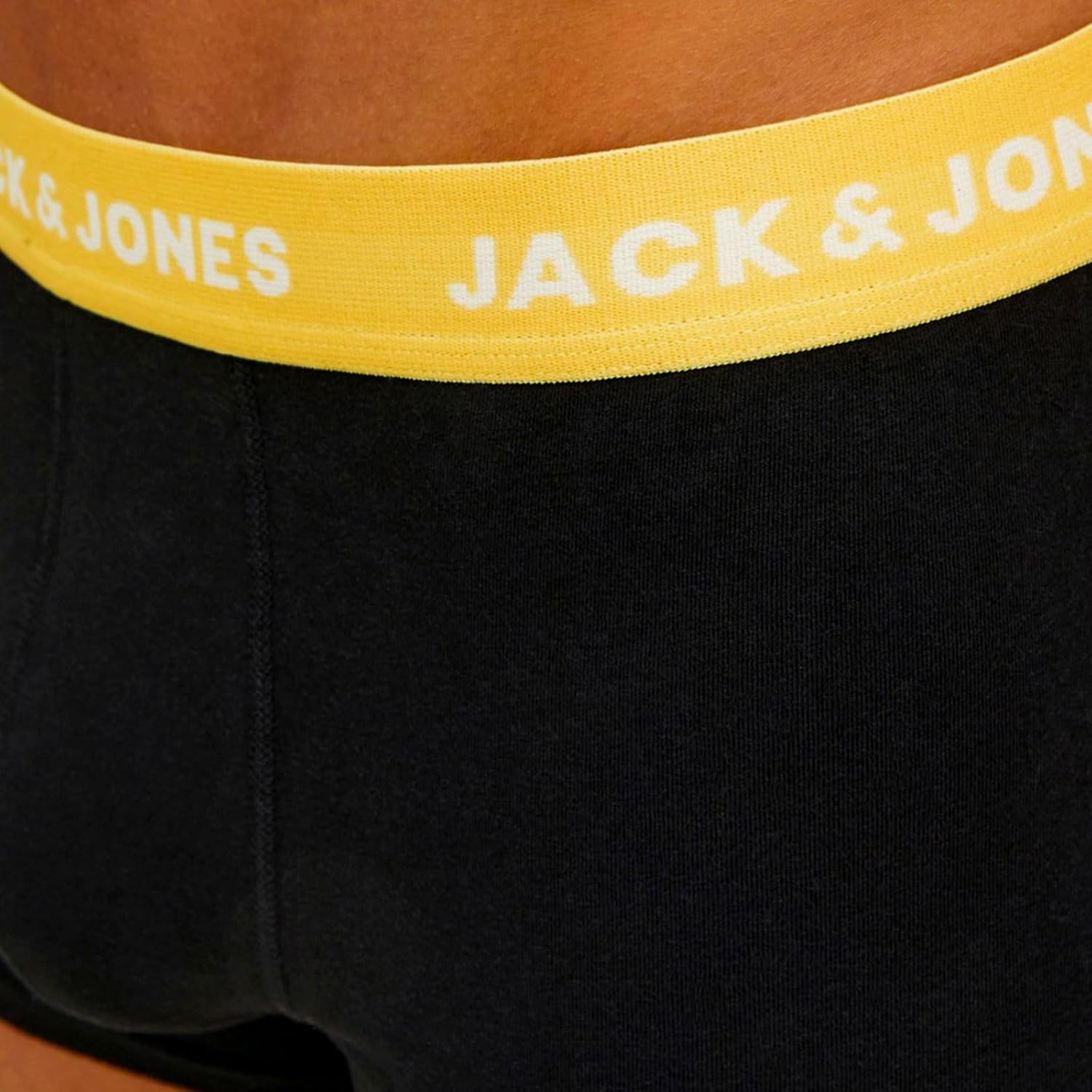 Detalle de JACK & JONES Herren Unterhosen Shorts Boxershorts Trunks 7er Pack – Schwarz, Größe XL, Black Multi