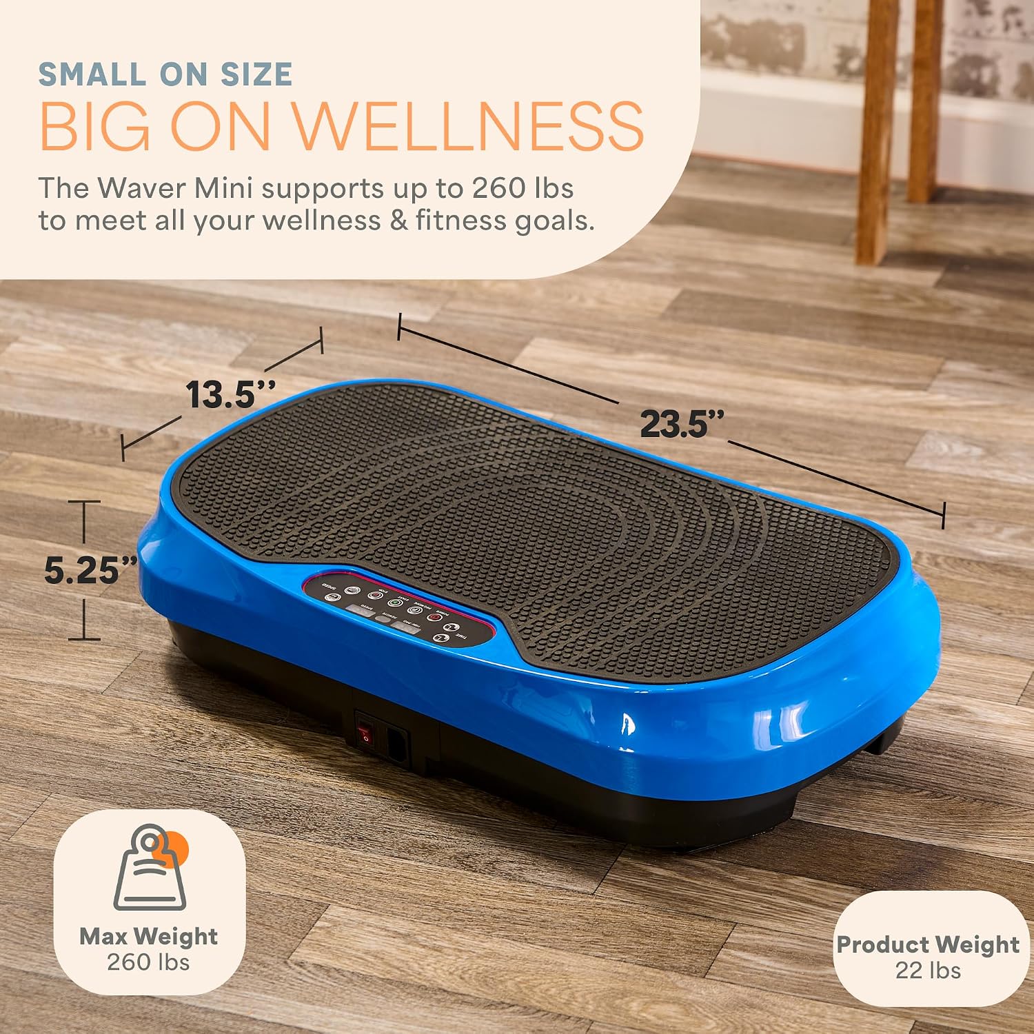 Detalle de Lifepro vibration plate, 200 W