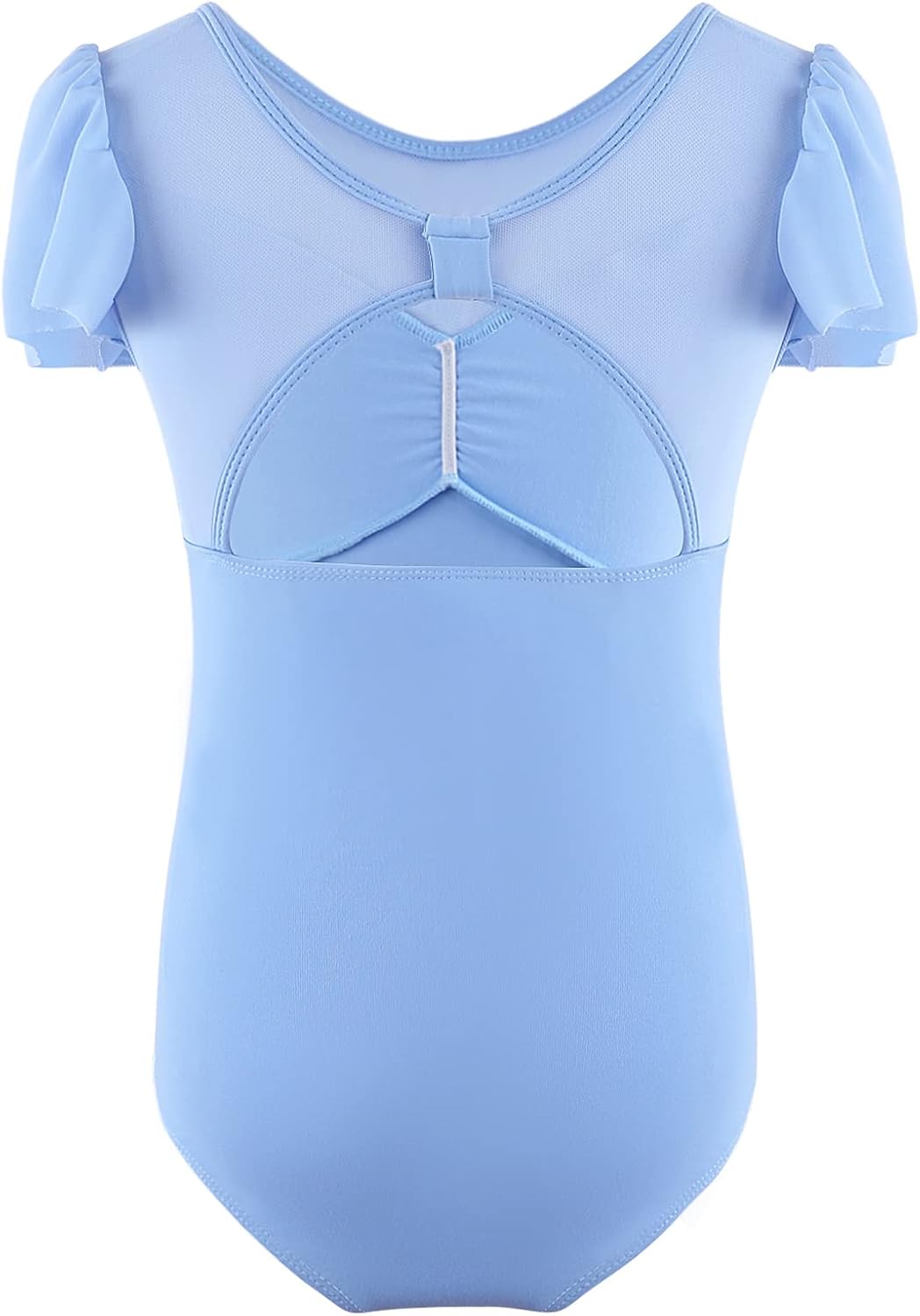 Detalle de Bezioner Girls Ballet Leotards (Puff Sleeve) for ages 2–10
