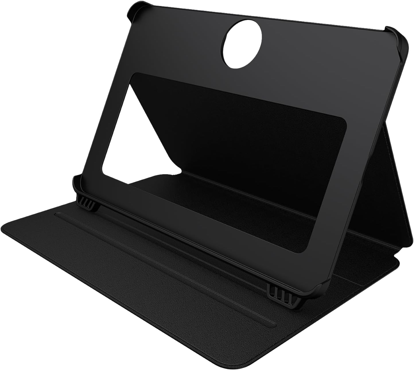 Thumbnail 1 de TCL Tab 11 Gen 2 tablet case – slim PU leather flip cover with 3 viewing angles, magnetic stylus holder & auto sleep/wake (Black)