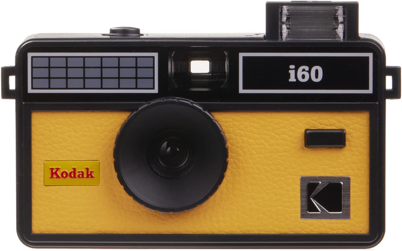 Detalle 2 de Kodak i60: pellicola riutilizzabile da 35 mm in stile retrò, senza messa a fuoco, flash integrato