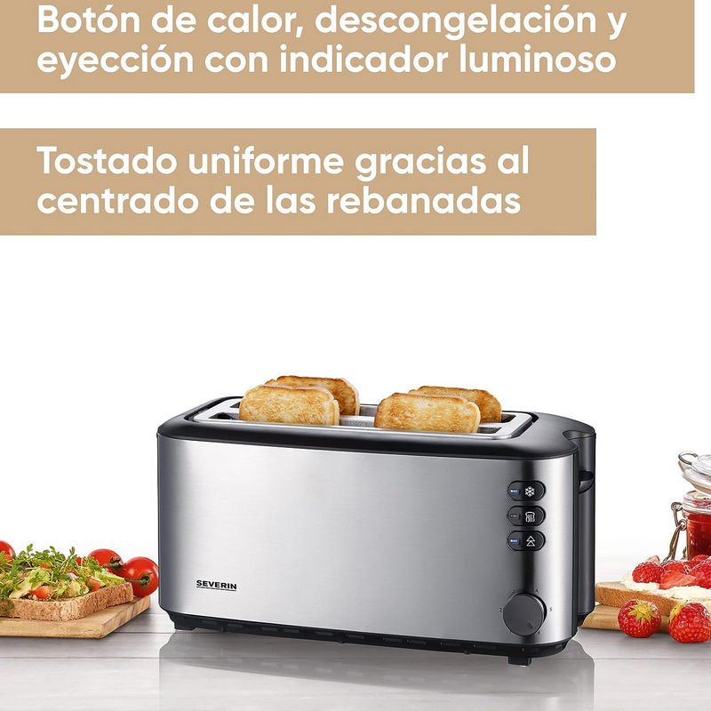 Thumbnail 2 de Severin AT 2509 Tostadora automática de ranura larga 1400 W