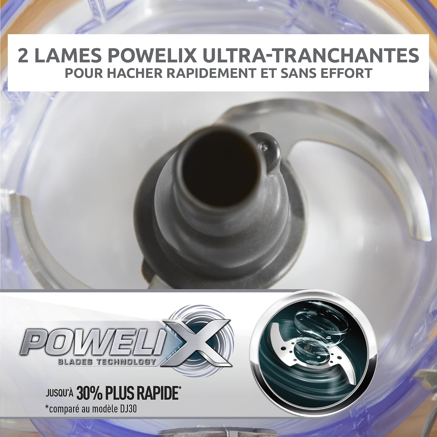 Detalle 2 de Moulinex Blanc DPA141 – Hachoir électrique 1000 W pour hacher, mixer et préparer vos ingrédients