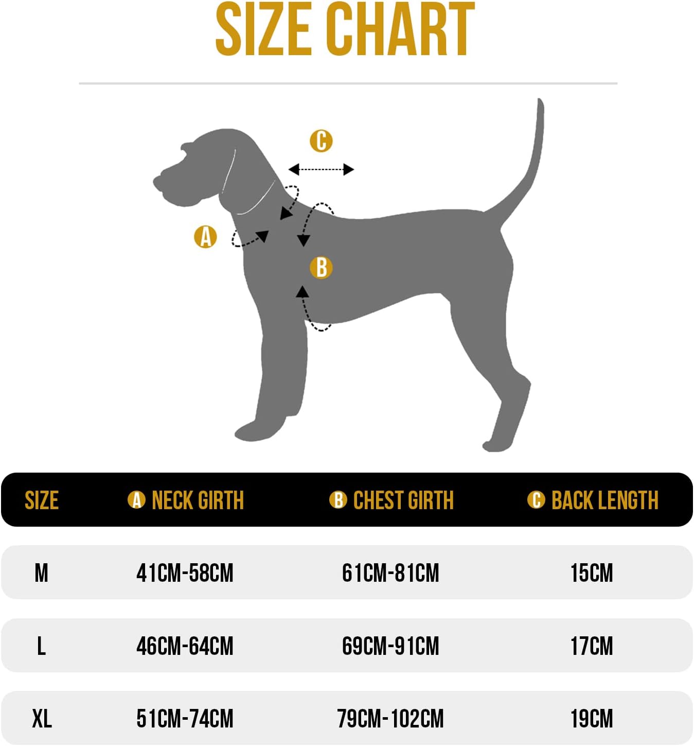 Detalle de OneTigris Harnais anti-traction Goliath K9 – harnais tactique réglable (L) pour chien noir