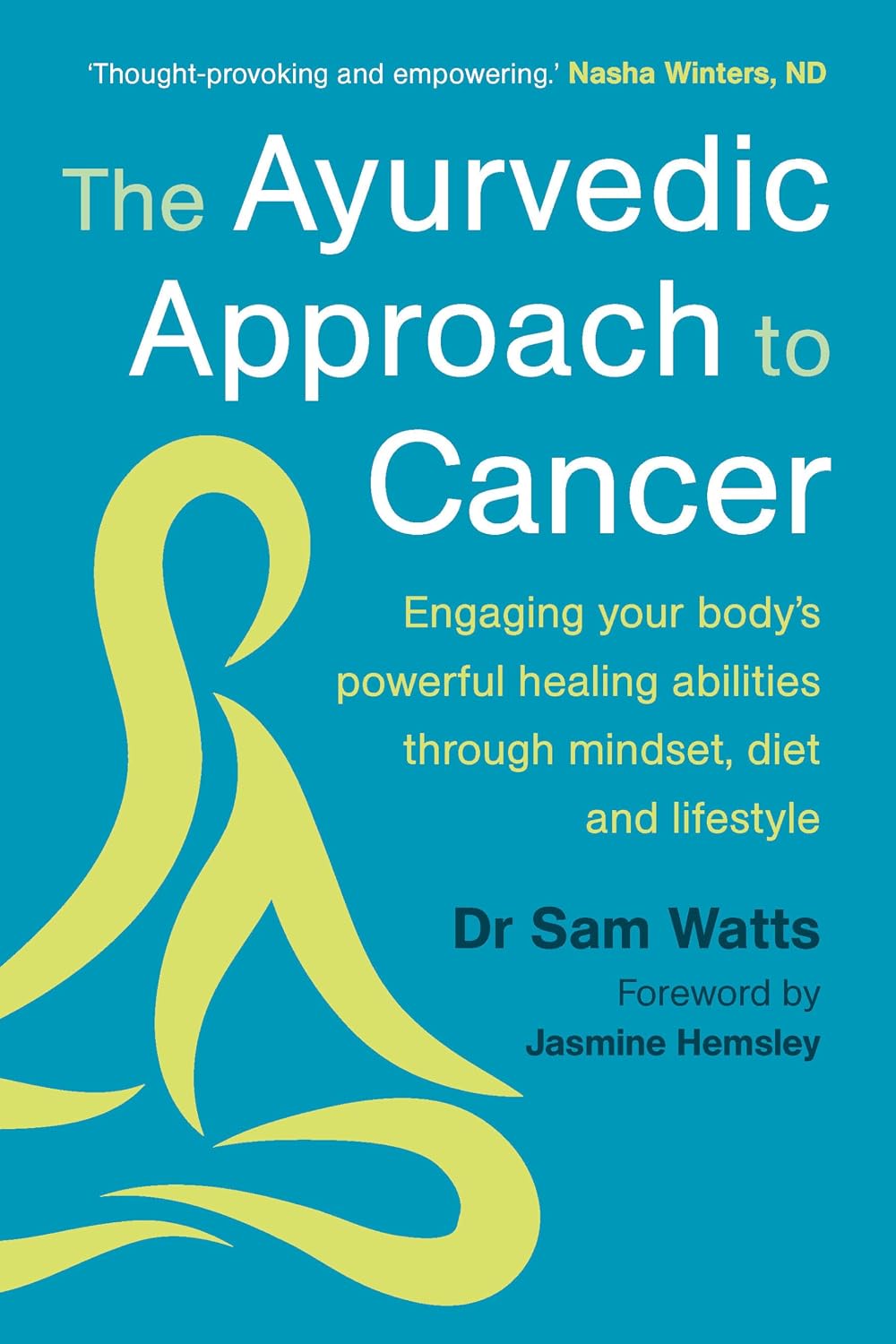 Detalle de The Ayurvedic Approach to Cancer, boek over mindset, voeding en leefstijl, 272 pagina's