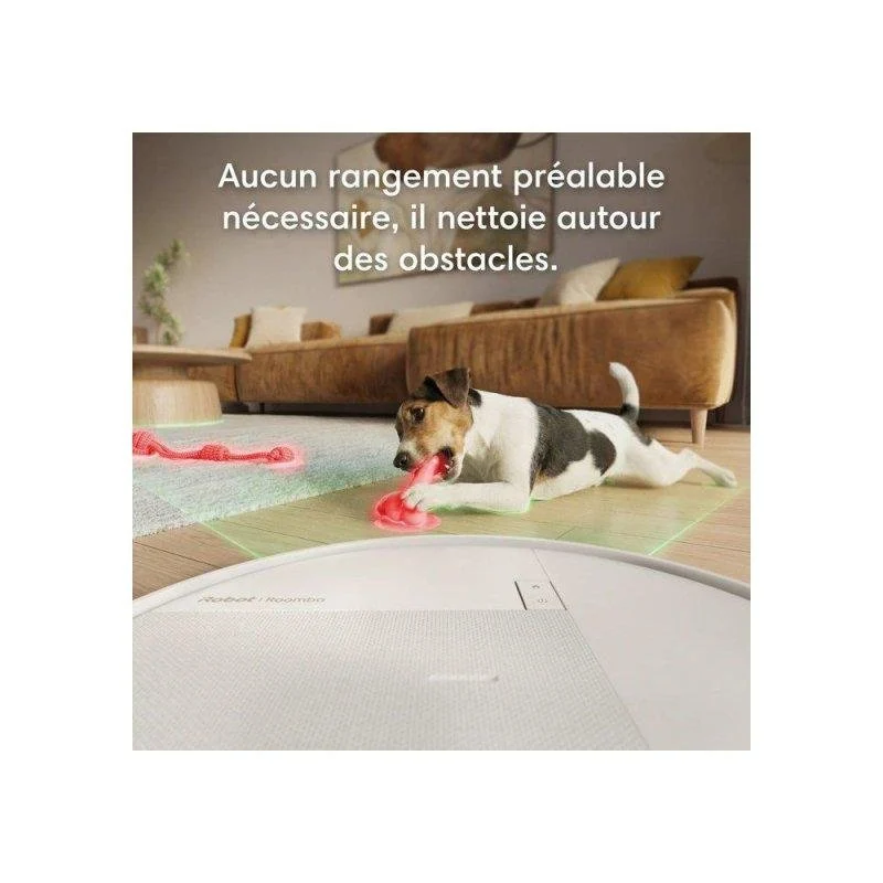 Detalle de Robot aspirador y fregasuelos iRobot Roomba Combo 115: limpieza en seco y fregado para hogares pequeños y medianos
