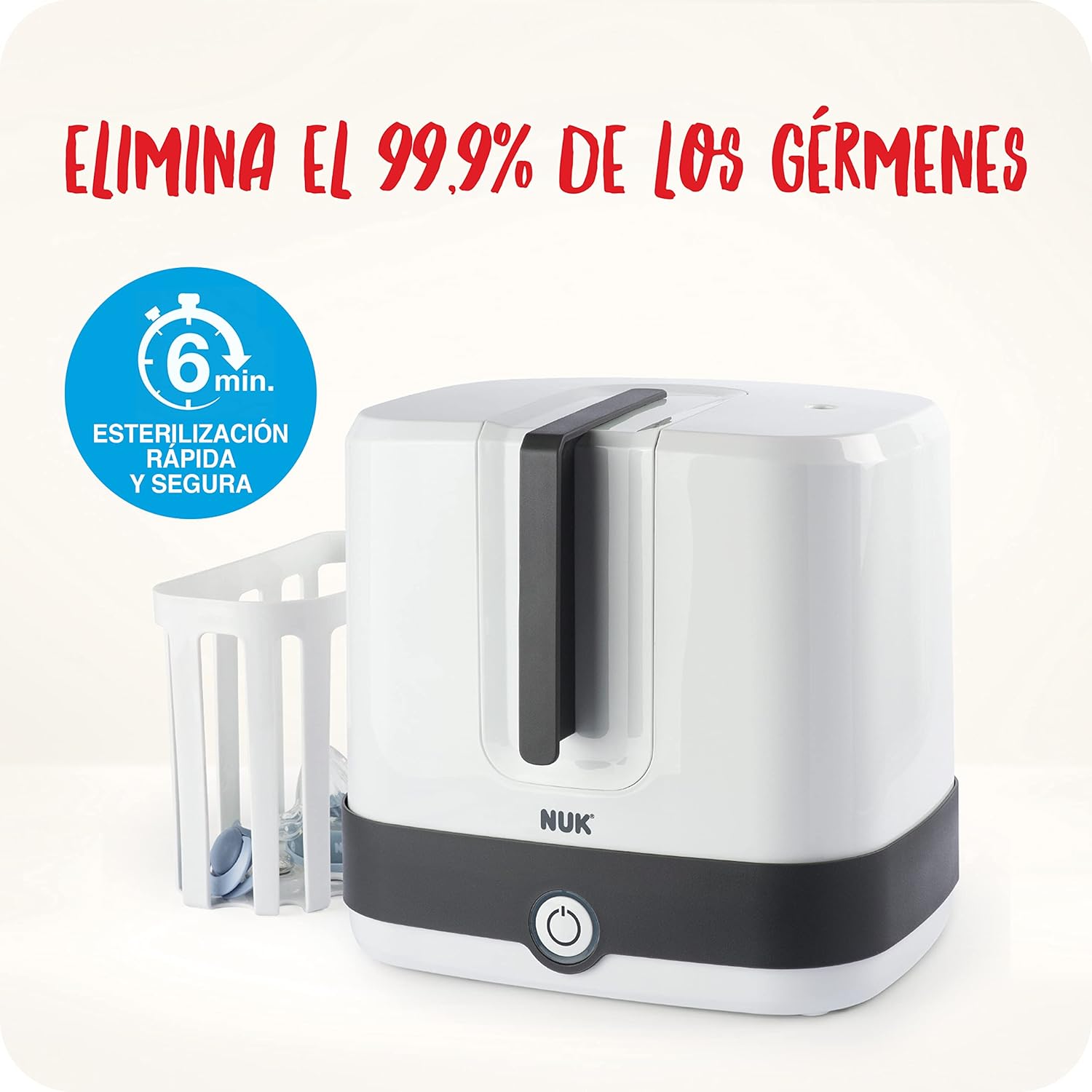 Detalle 2 de NUK Esterilizador eléctrico para biberones y accesorios
