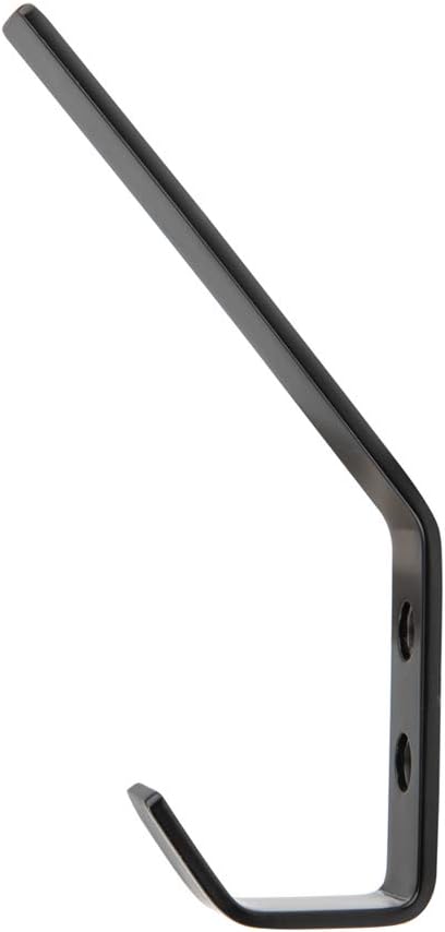 Thumbnail 1 de Amazon Basics AB6000-FB-5 Drywall Coat Hook, Matt Black – 5 Pack