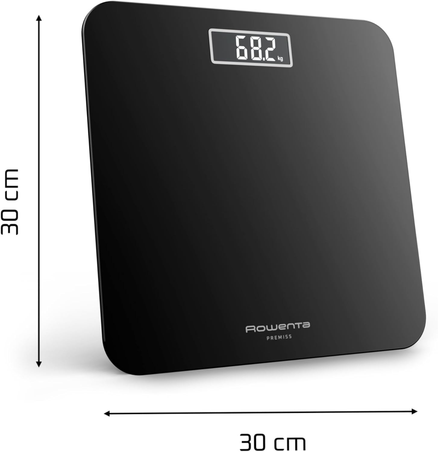 Thumbnail 6 de Rowenta Premiss 2.0 BS1800 personenweegschaal met LCD-display en glazen platform