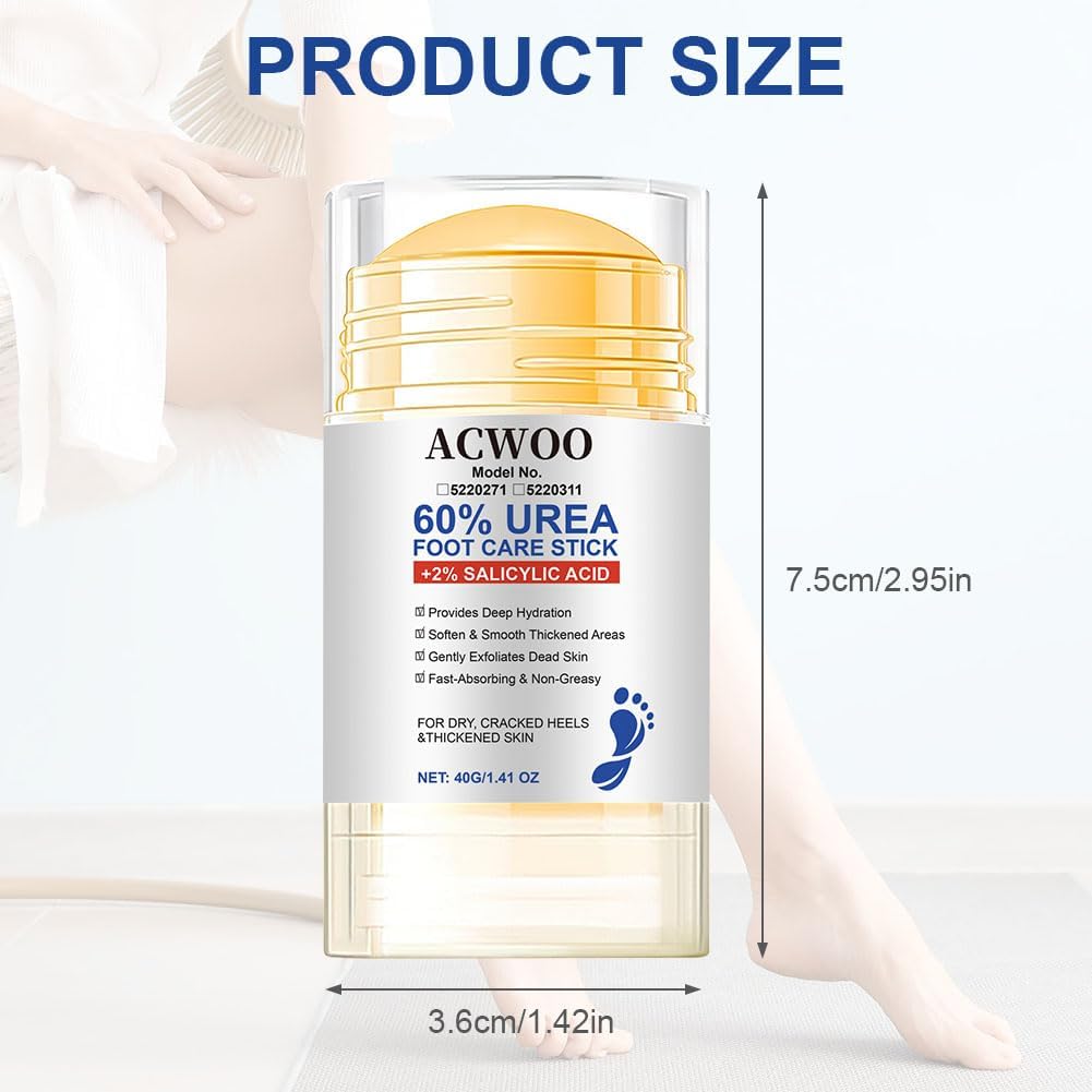 Thumbnail 1 de ACWOO Crème à l'urée 60% 40g pour pieds secs