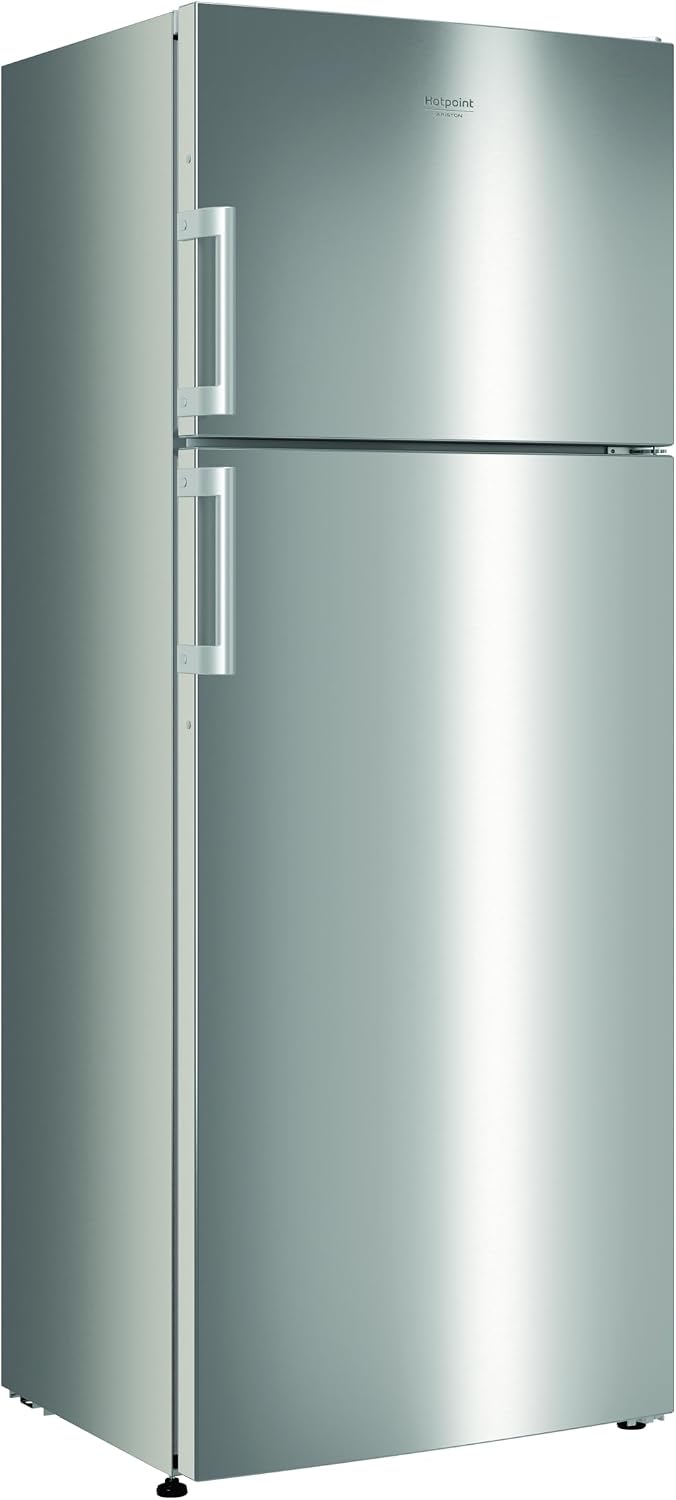 Detalle de Hotpoint Ariston HAT70I 932 S DC: frigorifero combinato da 437 l, stile inox e tecnologia Air per freschezza costante
