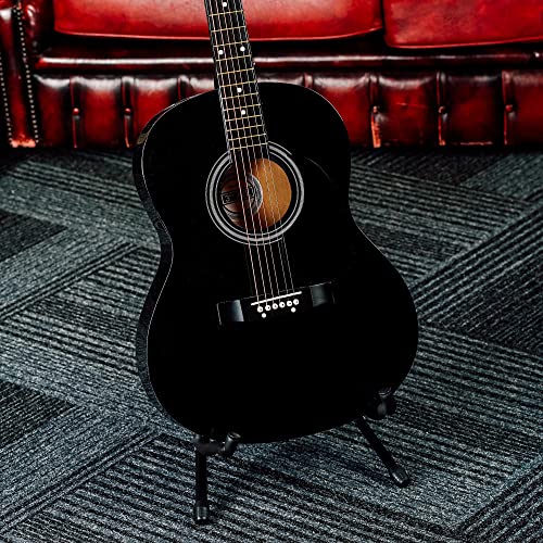 Detalle 2 de 3rd Avenue Chitarra Acustica 4/4 Kit Principianti, Nero — tutto l’essenziale per iniziare