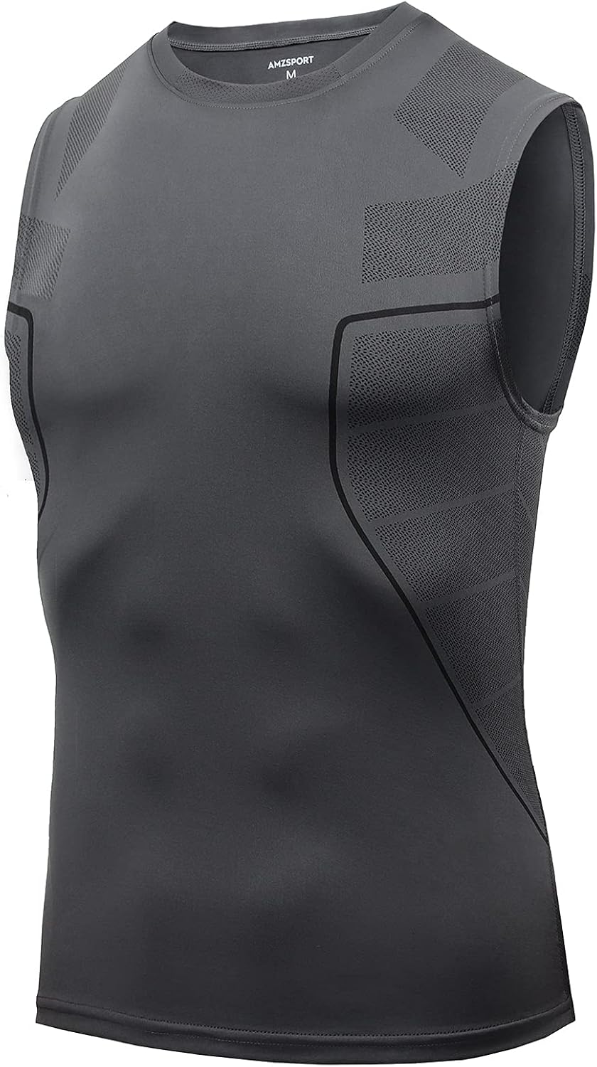 Detalle de AMZSPORT Débardeur de compression 1 pièce