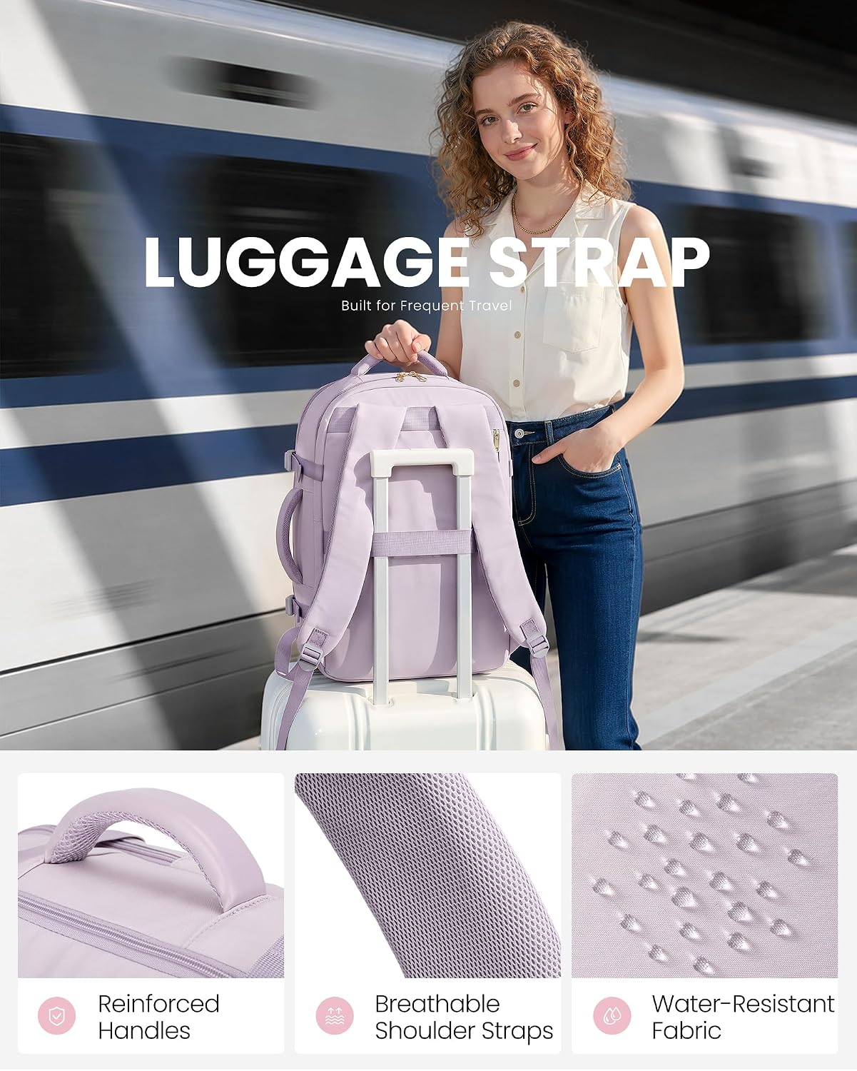 Thumbnail 6 de LOVEVOOK Travel Backpack 40L