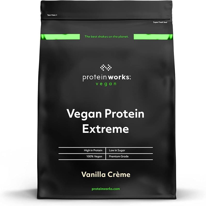 Detalle de Protein Works - Proteína Vegana Extreme 1kg 🌱