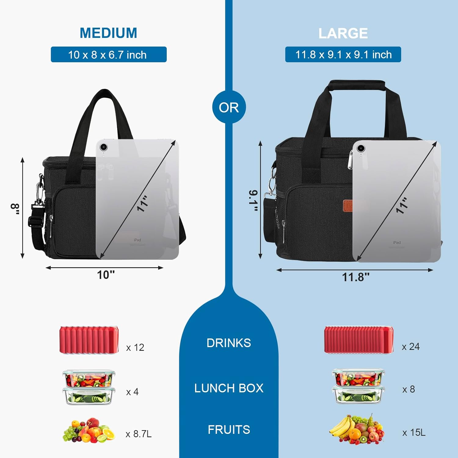 Thumbnail 1 de Femuar Reusable Lunch Box insulated cooler bag
