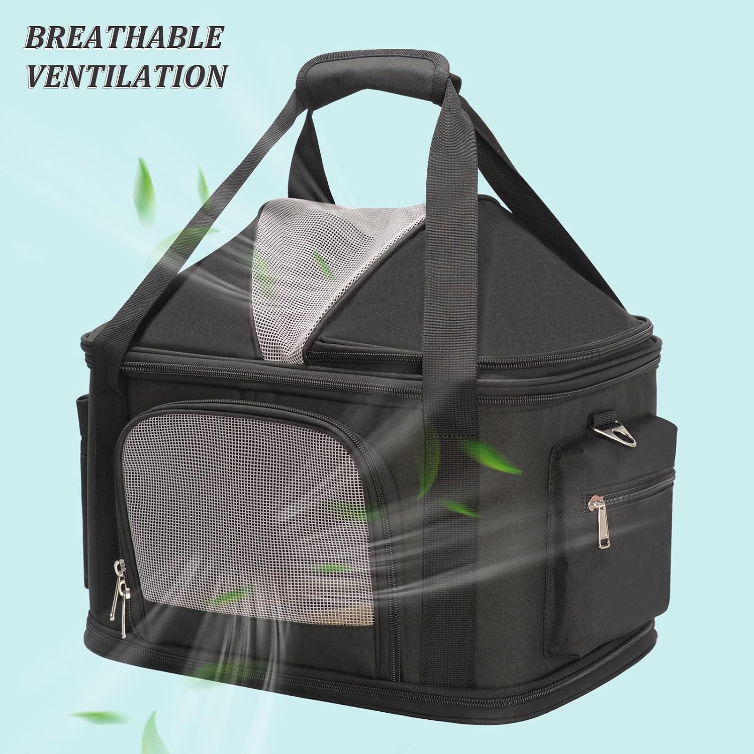Detalle 1 de Expandable Pet Carrier, 16.2 x 11.4 x 13 in.