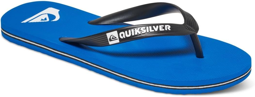Detalle de Quiksilver Molokai Tongs pour hommes – Noir, 43 EU
