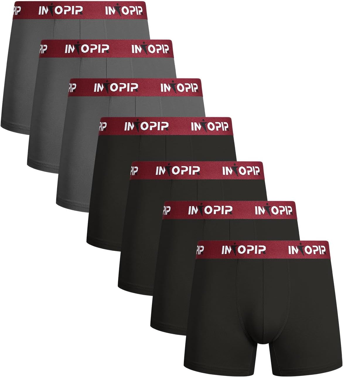 Thumbnail 6 de CHUAKIN 7er-Pack Herren-Boxershorts mit atmungsaktiven Retroshorts