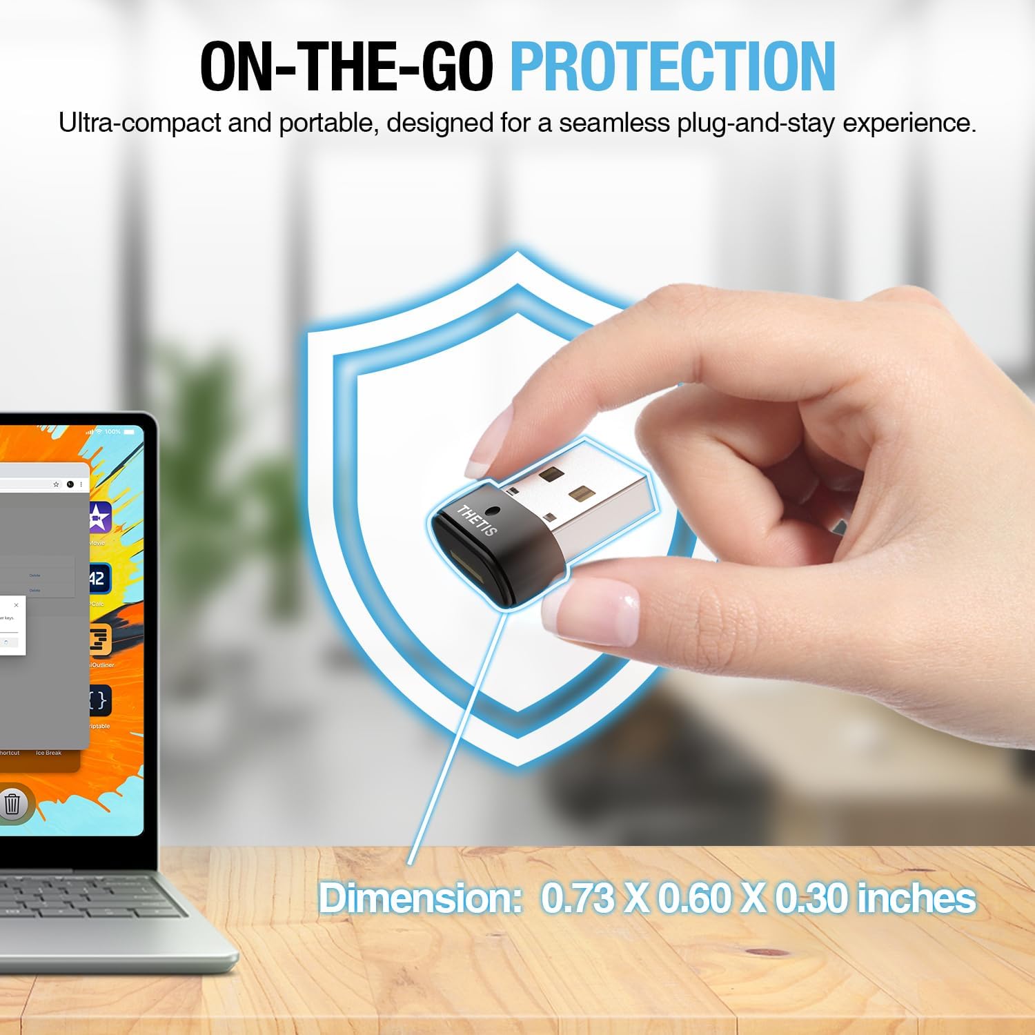 Thumbnail 6 de Thetis Nano-A FIDO2 llave de seguridad USB-A