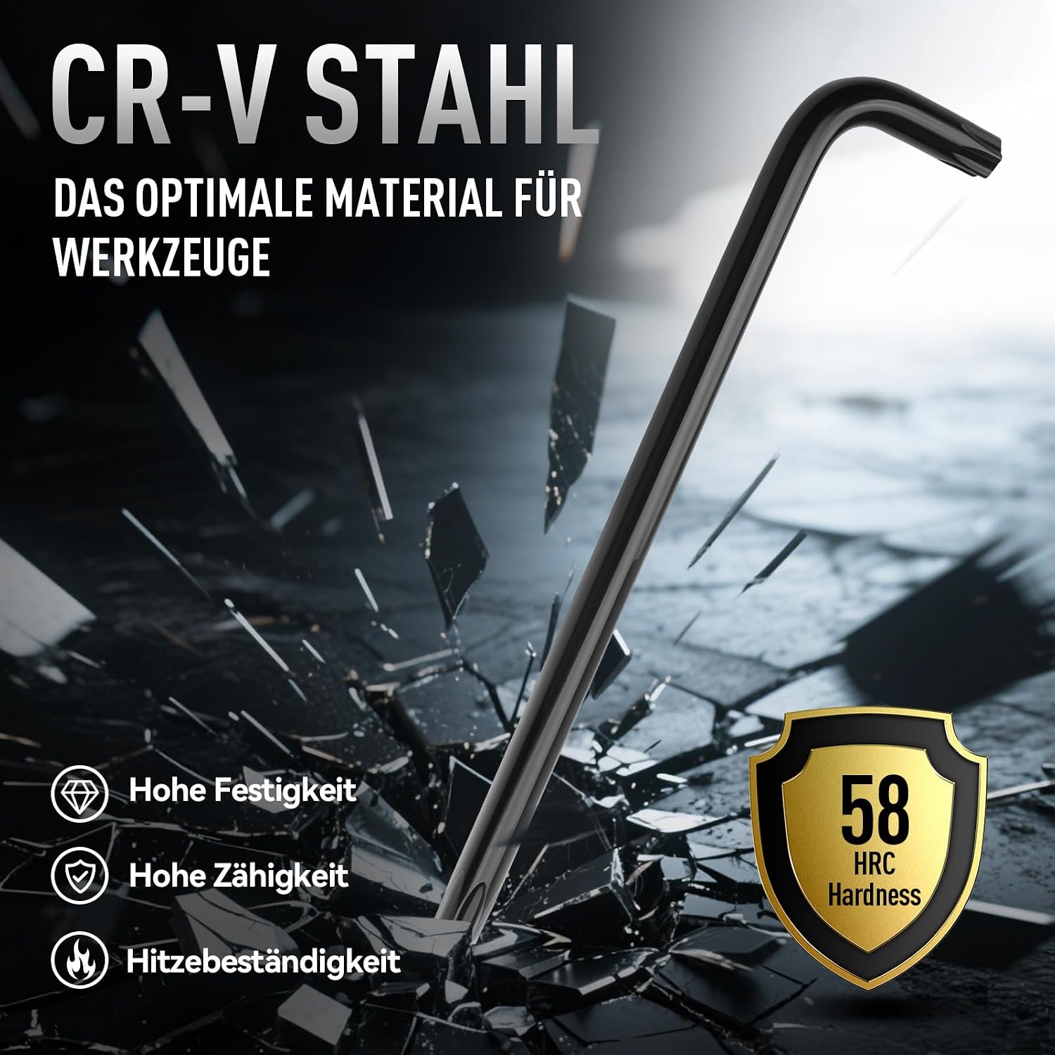 Thumbnail 2 de DISEN 22-teilig Innensechskant-Schlüssel-Set 1,27–10 mm