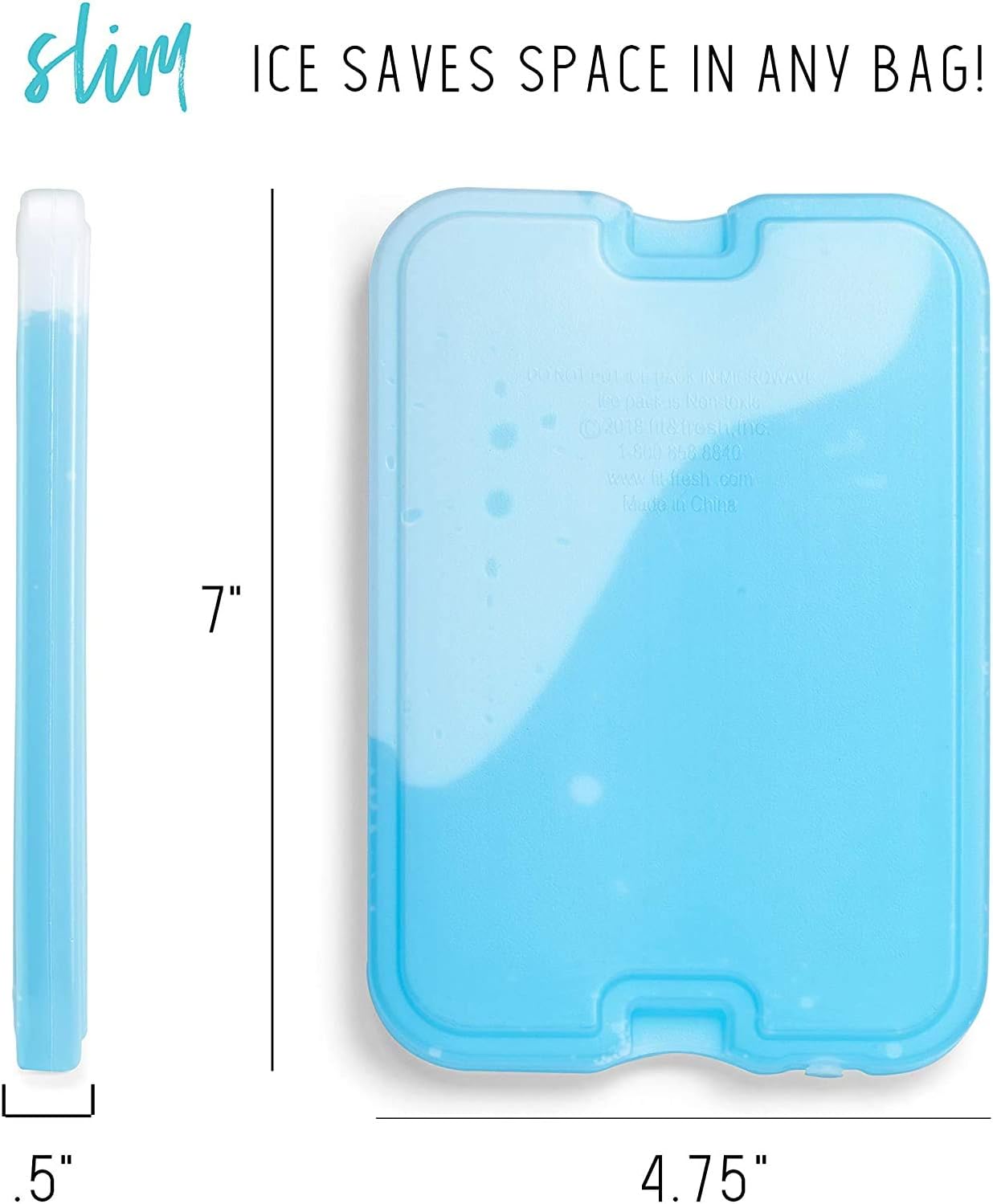 Detalle de Fit & Fresh 4 Pack XL Ice Packs
