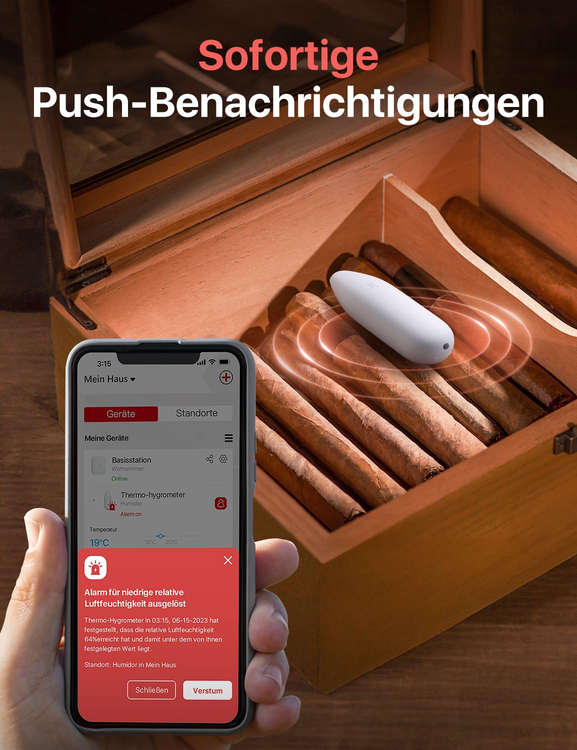 Thumbnail 1 de X-Sense STH51 WLAN Hygrometer Innen