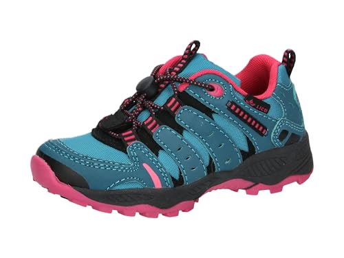 Detalle de Lico Fremont: Scarpe da Trekking Unisex per Bambini e Ragazzi, Petrolio Nero Rosa — 36 EU