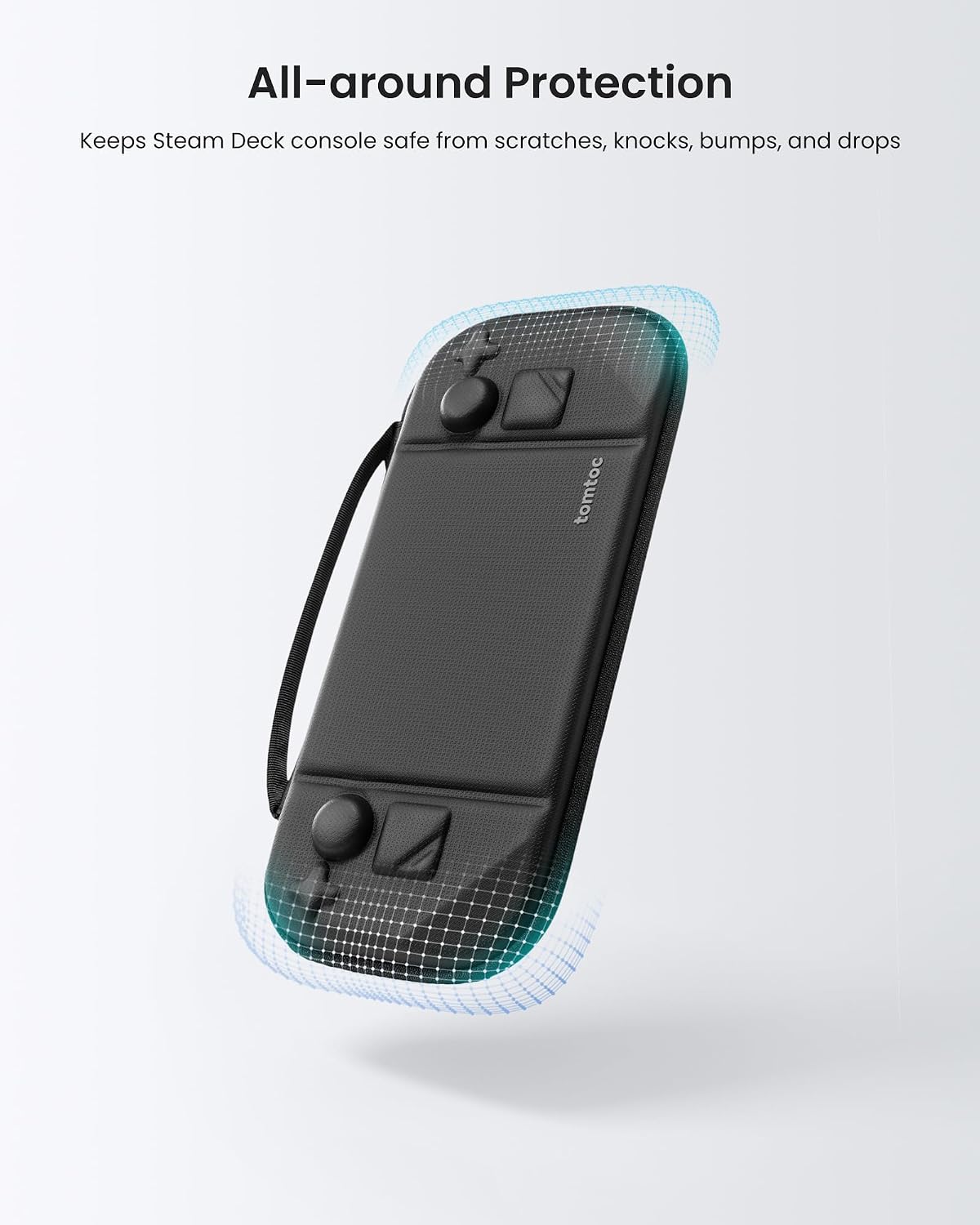 Detalle de tomtoc Protective Case for New Steam Deck OLED and Steam Deck