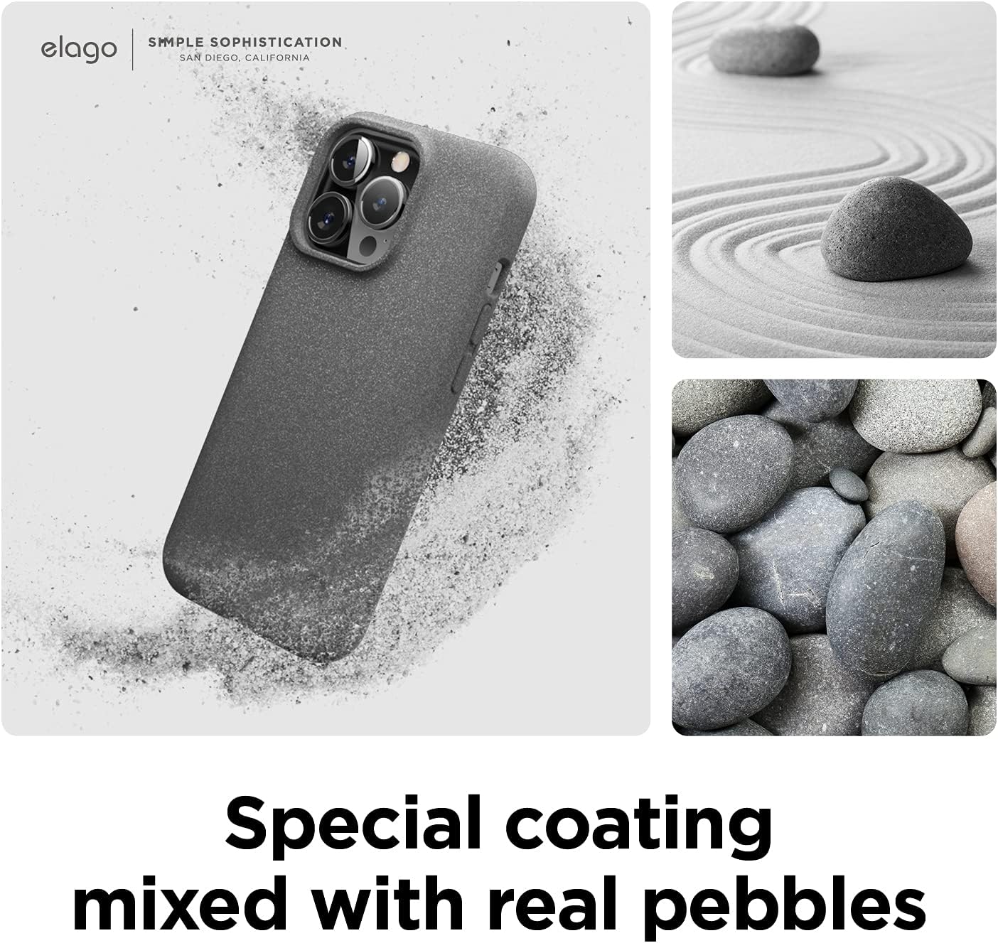 Detalle 2 de elago Coque Galet iPhone 13 Pro Étui TPU ergonomique