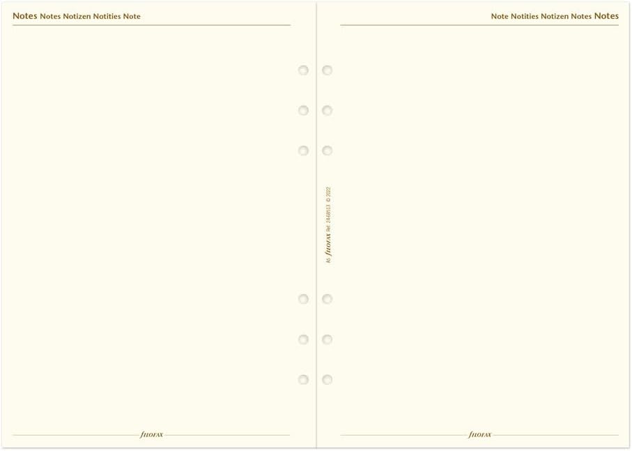 Detalle 2 de Filofax Calendar Diary Refill A5