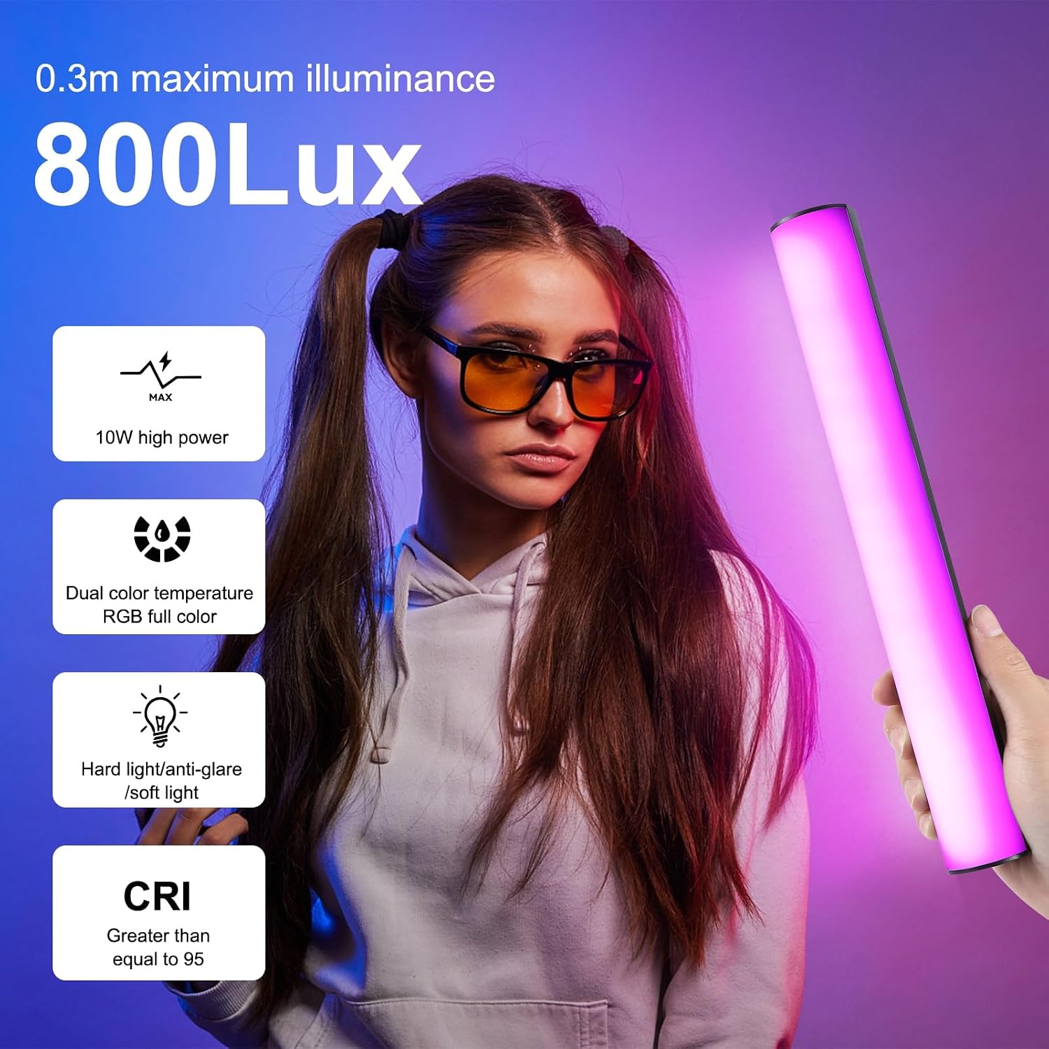 Thumbnail 5 de PULUZ Handheld Light Wand 30cm