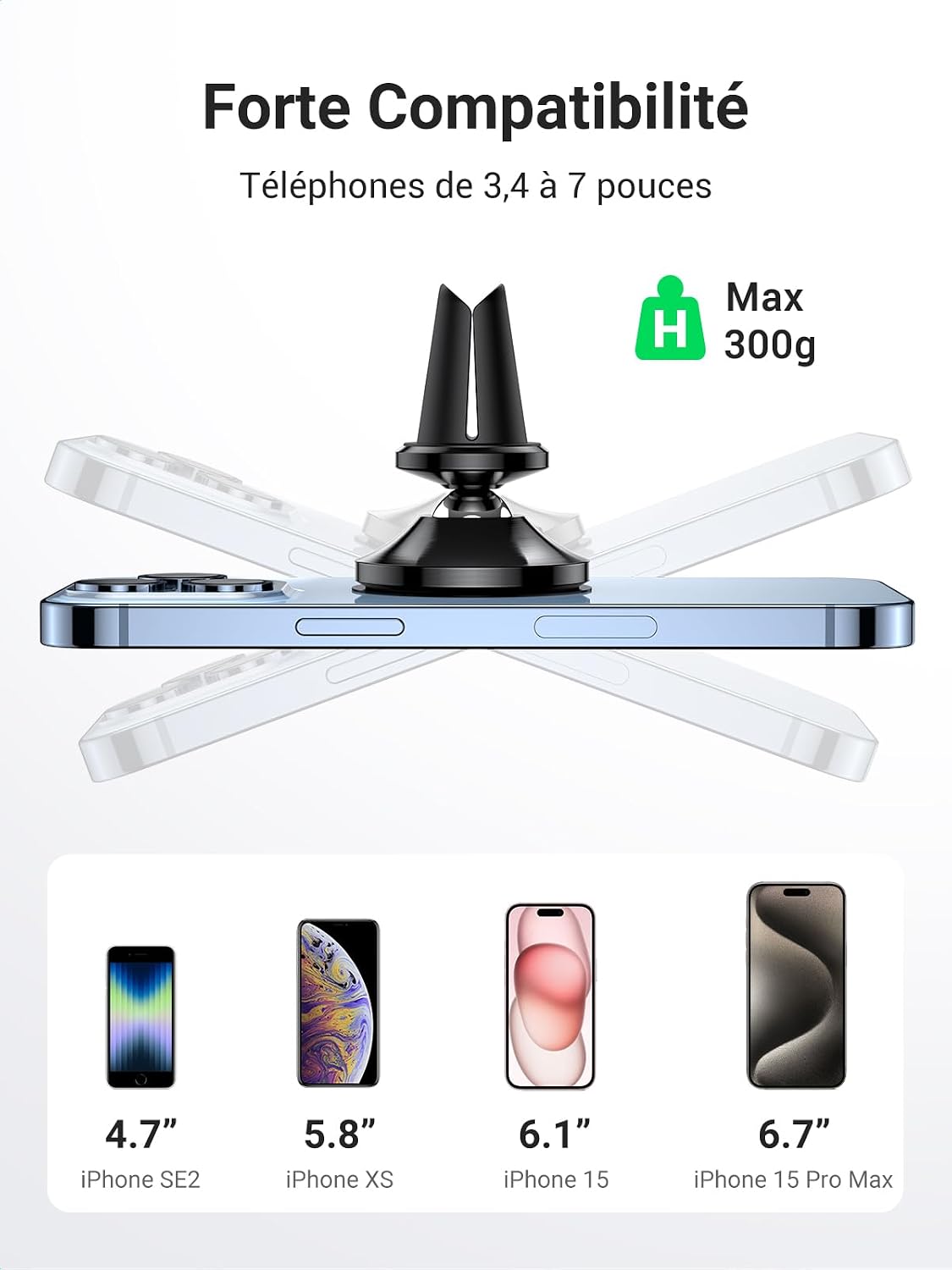 Thumbnail 6 de UGREEN Support Téléphone Magnétique 30 mm