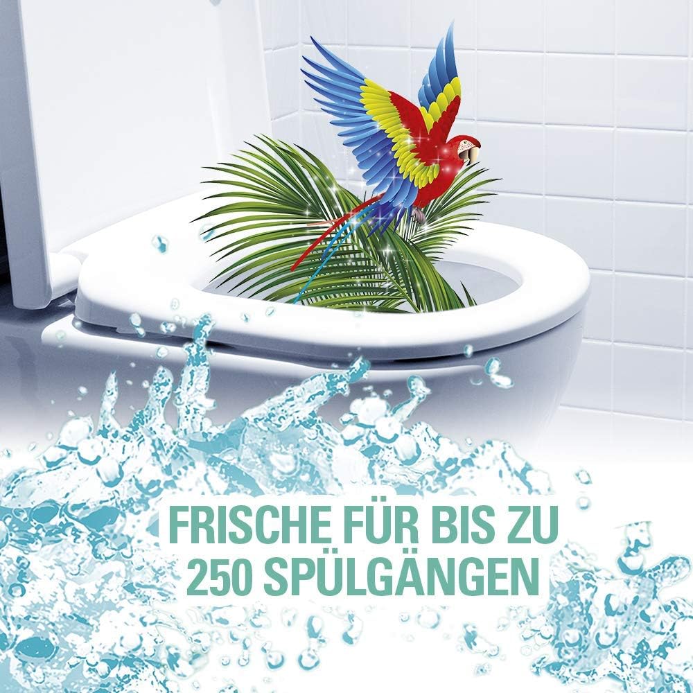 Detalle 1 de Cillit Bang Color Power 6 WC-Spüler Türkisspüler Duo – 6er Pack