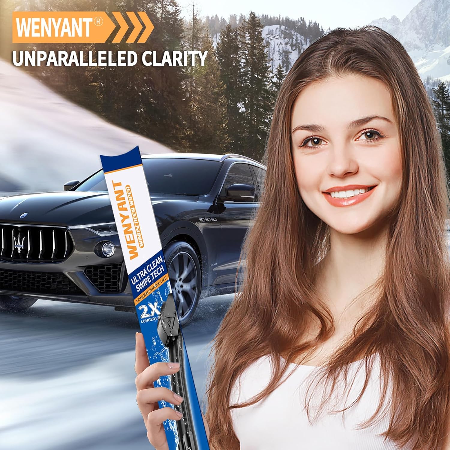 Thumbnail 5 de Wenyant 28" + 16" Wiper Blade Set for Nissan Altima & Maxima