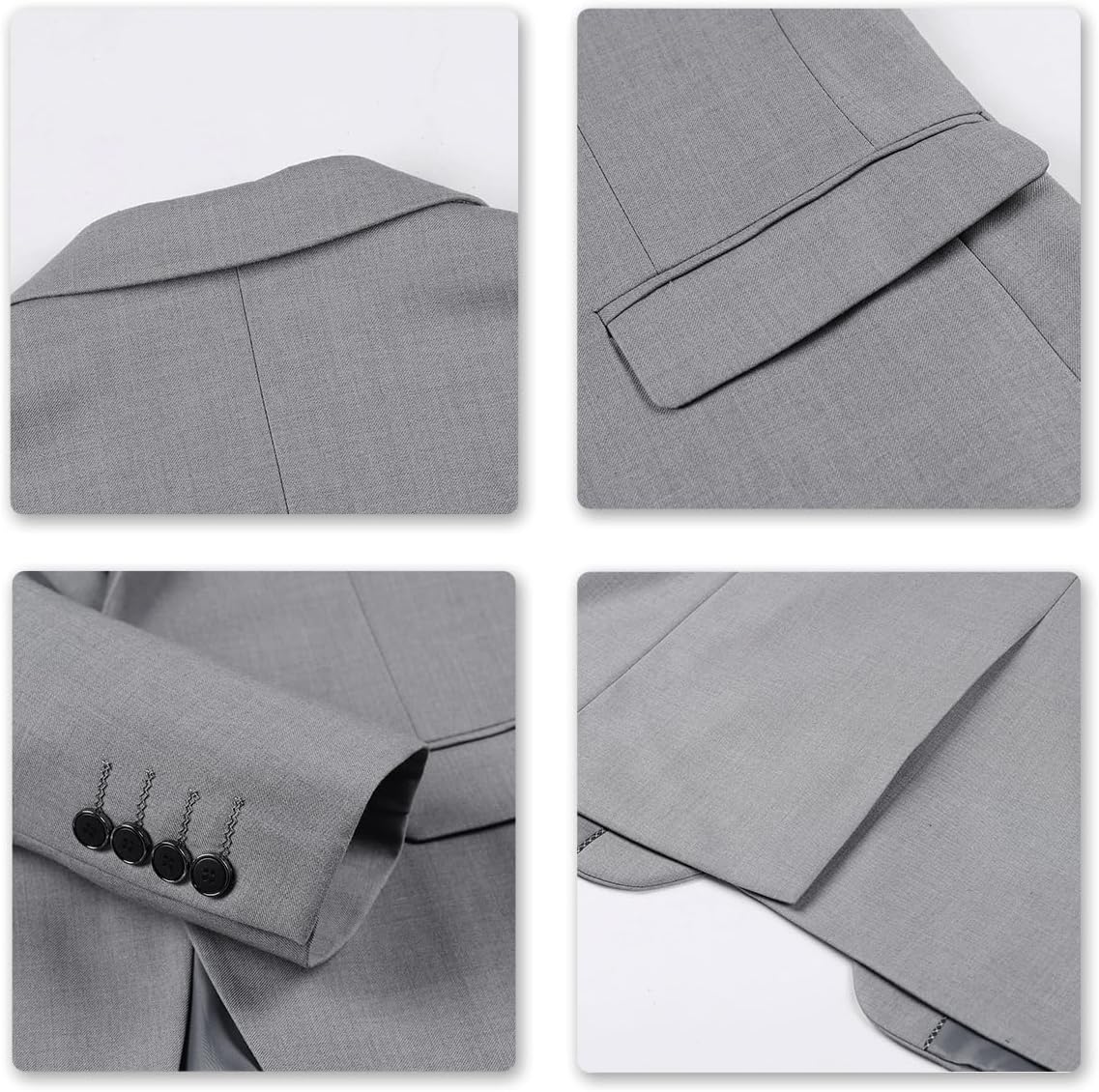 Thumbnail 3 de Tenue de mariage Allthemen pour homme 3 pièces slim fit : veste, gilet et pantalon de smoking