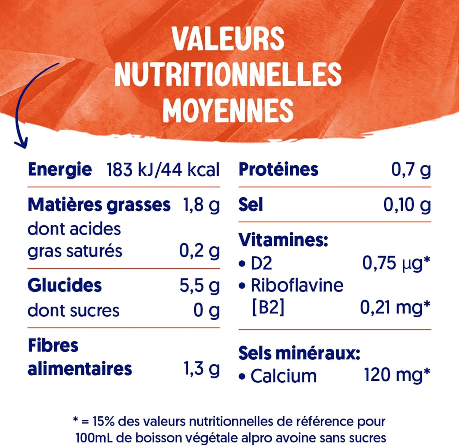 Detalle 2 de Alpro Boisson d'avoine Sans Sucres 1L đ„