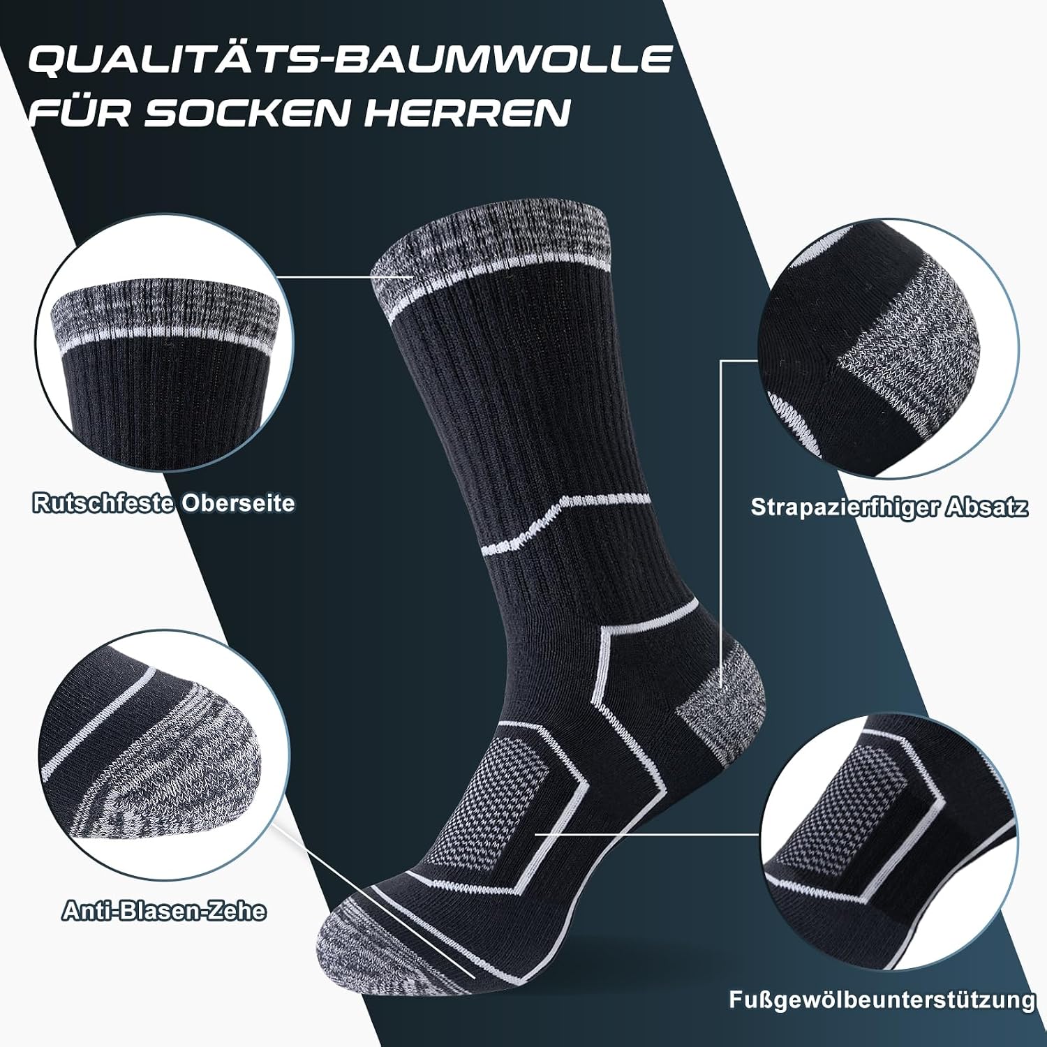 Thumbnail 5 de inaWarm Socken 43-46 Sportsocken